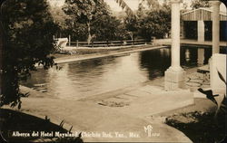 Hotel Mayaland - Swimming Pool Chichen Itza, Mexico Postcard Postcard Postcard