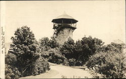 The Water Tower, Chapaquoit West Falmouth, MA Postcard Postcard Postcard