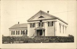 Masonic Hall Postcard