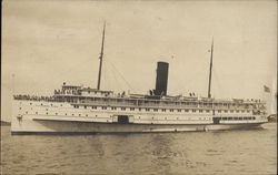 "Governor Cobb" Steamship Lubec, ME Postcard Postcard Postcard