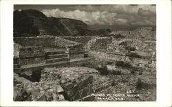 Ruins at Monte Alban Oaxaca, Mexico Postcard Postcard Postcard