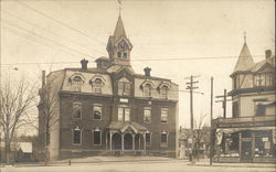 Washington & HIgh Street: Mount Washington Drug Store Postcard
