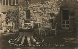 Dove & Distaff Tea Garden Postcard