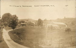 W.C. Colby's Residence Postcard