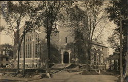 First Baptist Church Postcard