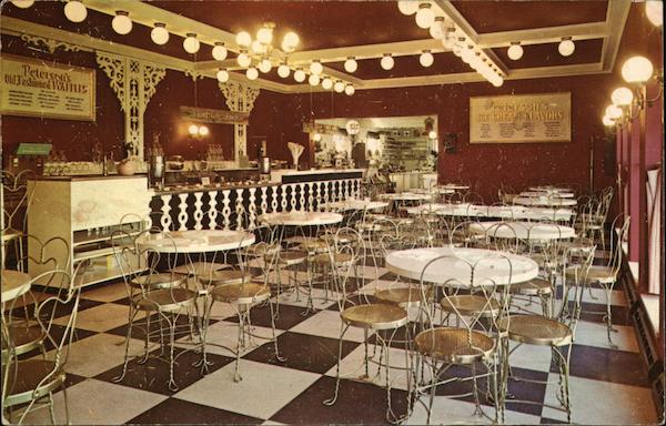 Peterson's Gay Nineties Ice Cream Parlor, House of Fudge Talleyville Delaware