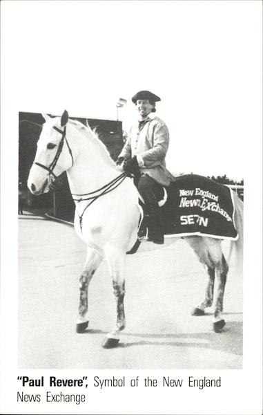 Paul Revere, Symbol of the New England News Exchange Boston Massachusetts