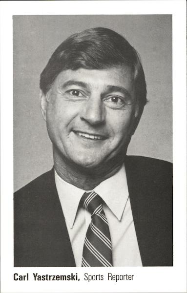 Carl Yastrzemski, Sports Reporter Boston Massachusetts