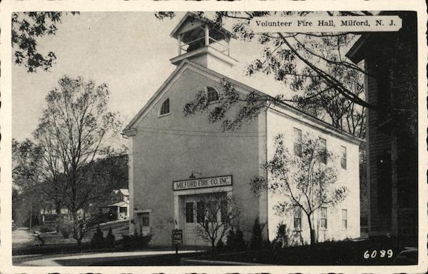Volunteer Fire Hall Milford New Jersey