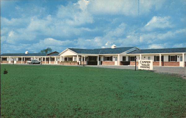 Barron Motel and Overnight Trailer Park Wisconsin Emil Fremming
