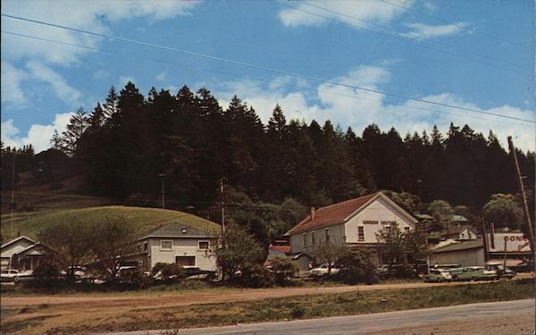 Union Hotel Occidental California B. M. Gaskill