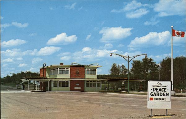 Canadian Customs Building, International Peace Garden Morton MB Canada