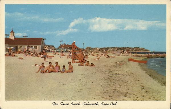 The Town Beach, Falmouth Cape Cod Massachusetts