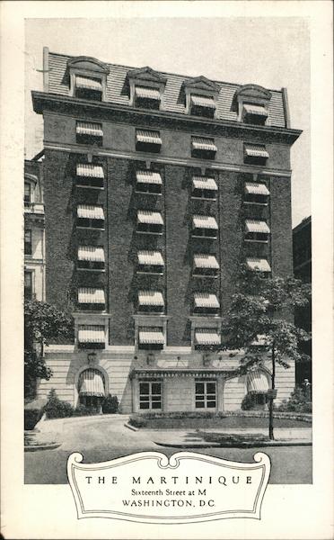 The Martinique Washington District of Columbia Washington DC