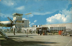 Patrick Henry Airport Postcard