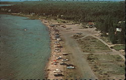 View of New Wasaga Beach, Ontario, Canada Postcard