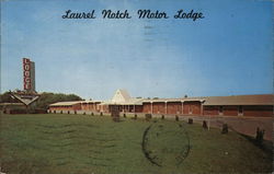 Laurel Notch Motor Lodge Bordentown, NJ Postcard Postcard 