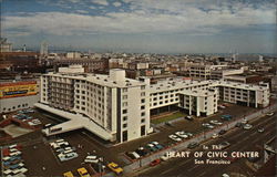 TowneHouse Motor Hotel San Francisco, CA Postcard Postcard 