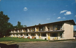 Monaco Beach Motel Postcard