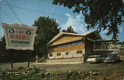 The Windmill Restaurant Laconia, NH Postcard Postcard Postcard