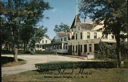 Shelter Island House and The Arbor on Long Island Postcard