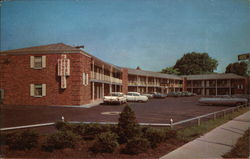 University Manor Motel Postcard