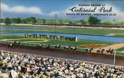 Parade to the Post - Centennial Park Postcard