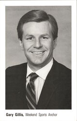 Gary Gillis, Weekend Sports Anchor Postcard