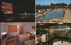 Bo-Bet Motel & Coffee Shop Postcard