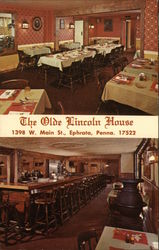 The Olde Lincoln House Ephrata, PA Postcard Postcard Postcard