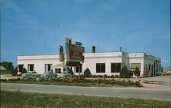 The Gardens Motel Litchfield, IL Postcard Postcard Postcard