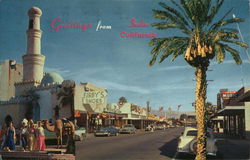 Greetings From Indio California Postcard Postcard Postcard