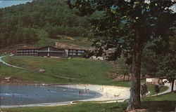 Buckhorn State Park - Beach at Buckhorn Lake Postcard