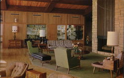 View of the Interior of the Lounge and Gift Shop Postcard