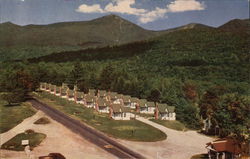 Mt. Liberty and English Village East at Indian Head Postcard