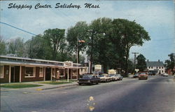 Shopping Center Salisbury, MA Postcard Postcard Postcard