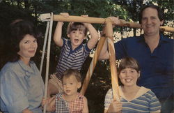 The Smith Family, Posing with Swing Set The Smith Family, Posing with Swing Set