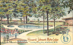 Howard Johnson's Motor Lodge Allendale, SC Postcard Postcard Postcard