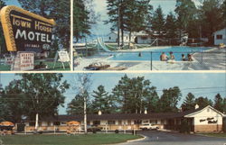 Town House Motel Postcard