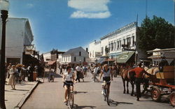 Street Scene Postcard