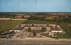 Toledo Turnpike Motel Ohio Postcard Postcard Postcard