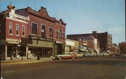 Business District Lawrenceville, IL Postcard Postcard Postcard