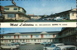 Motel L'Abitation Postcard