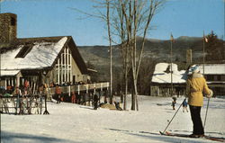 Base Lodge on Mount Tecumseh Postcard