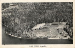 Tim Pond Camps Postcard