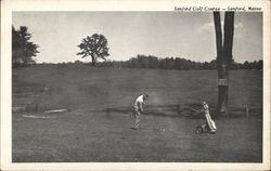 Sanford Golf Course Maine Postcard