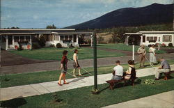 The Patio Cottages Postcard