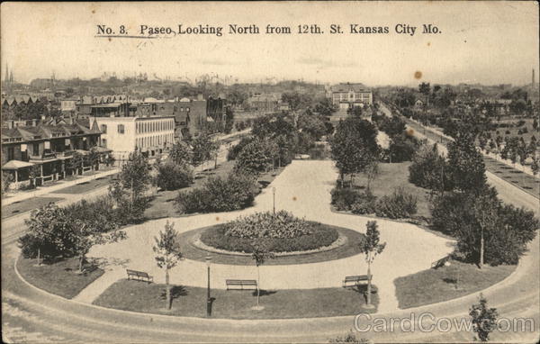 Paseo Looking North from 12th St. Kansas City Missouri