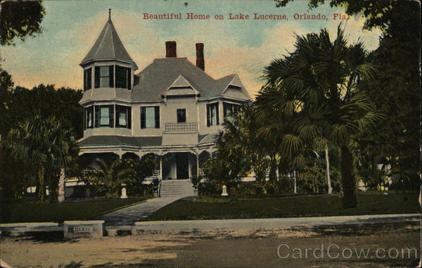 Beautiful Home on Lake Lucerne Orlando Florida