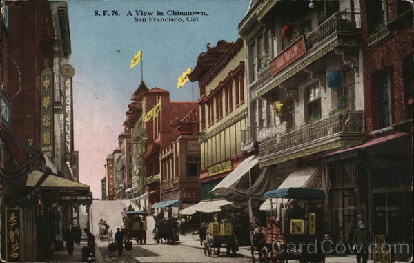 Chinatown San Francisco California